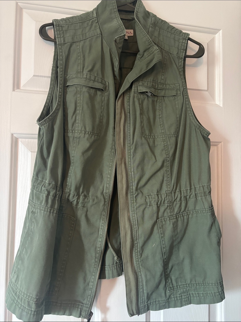Merona Olive Green Utility Vest